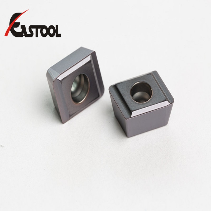 車床切削刀具硬質合金鉆削刀片 800-06T308M-I-G，用于深孔加工，帶 PVD 涂層